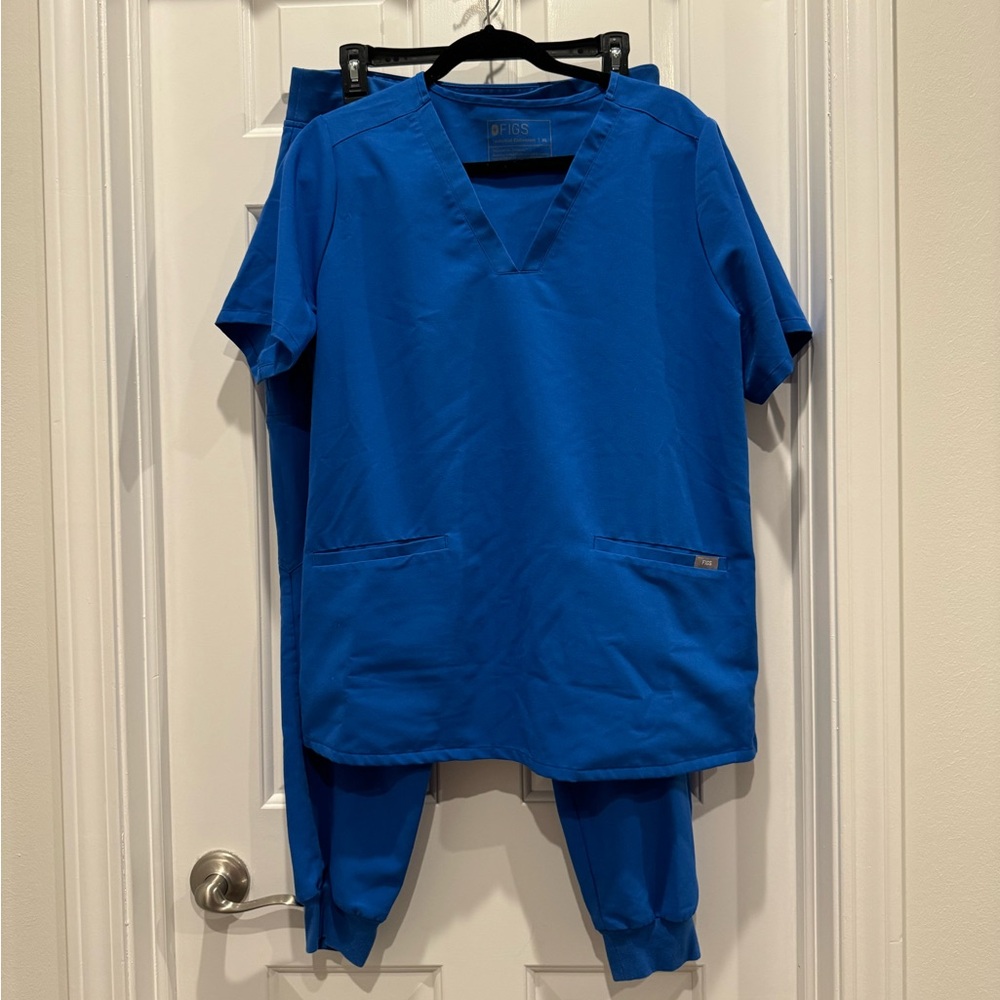Figs Blue Women's Scrub Set